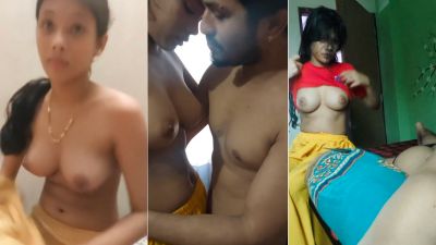 Horny guy undresses and fucks his sexy GF in Bangla sex MMS
