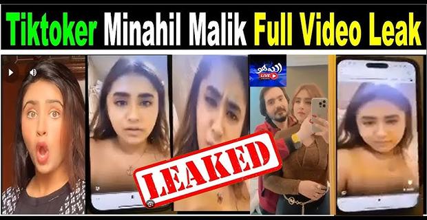 Pakistani TikToker Minahil Malik Sex MMS Viral